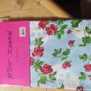Betsey Johnson Shower Curtain